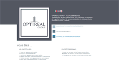 Desktop Screenshot of optireal.fr